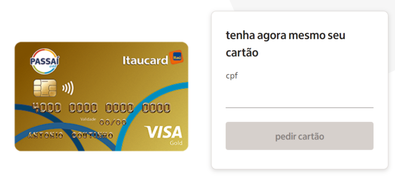 Como Fazer A Solicitação Do Cartão De Crédito Passaí Gold Webdinheiro 7771