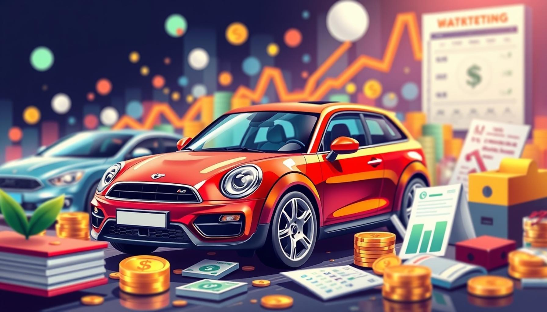 Gestion financière et le rôle des partenariats stratégiques dans les campagnes de marketing automobile