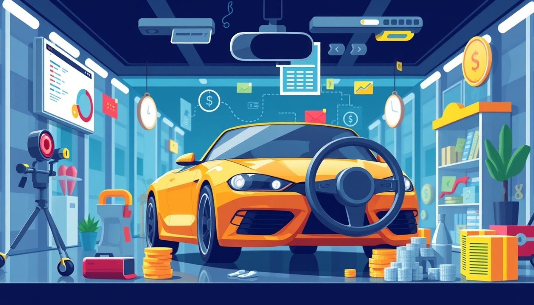 L&rsquo;évolution des plateformes de e-commerce pour la vente d&rsquo;accessoires automobiles et ses implications financières