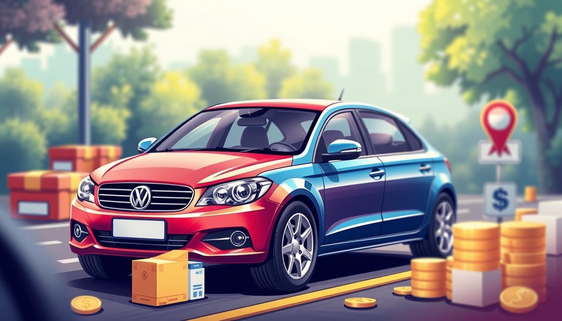 Comparação entre diferentes programas de pontos de cartões de crédito voltados para o setor automotivo