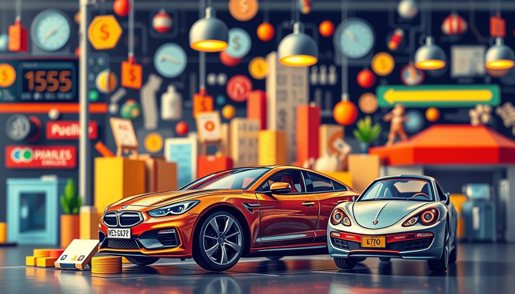 O impacto das campanhas de marketing digital na escolha de cartões de crédito para compras de moda e automóveis