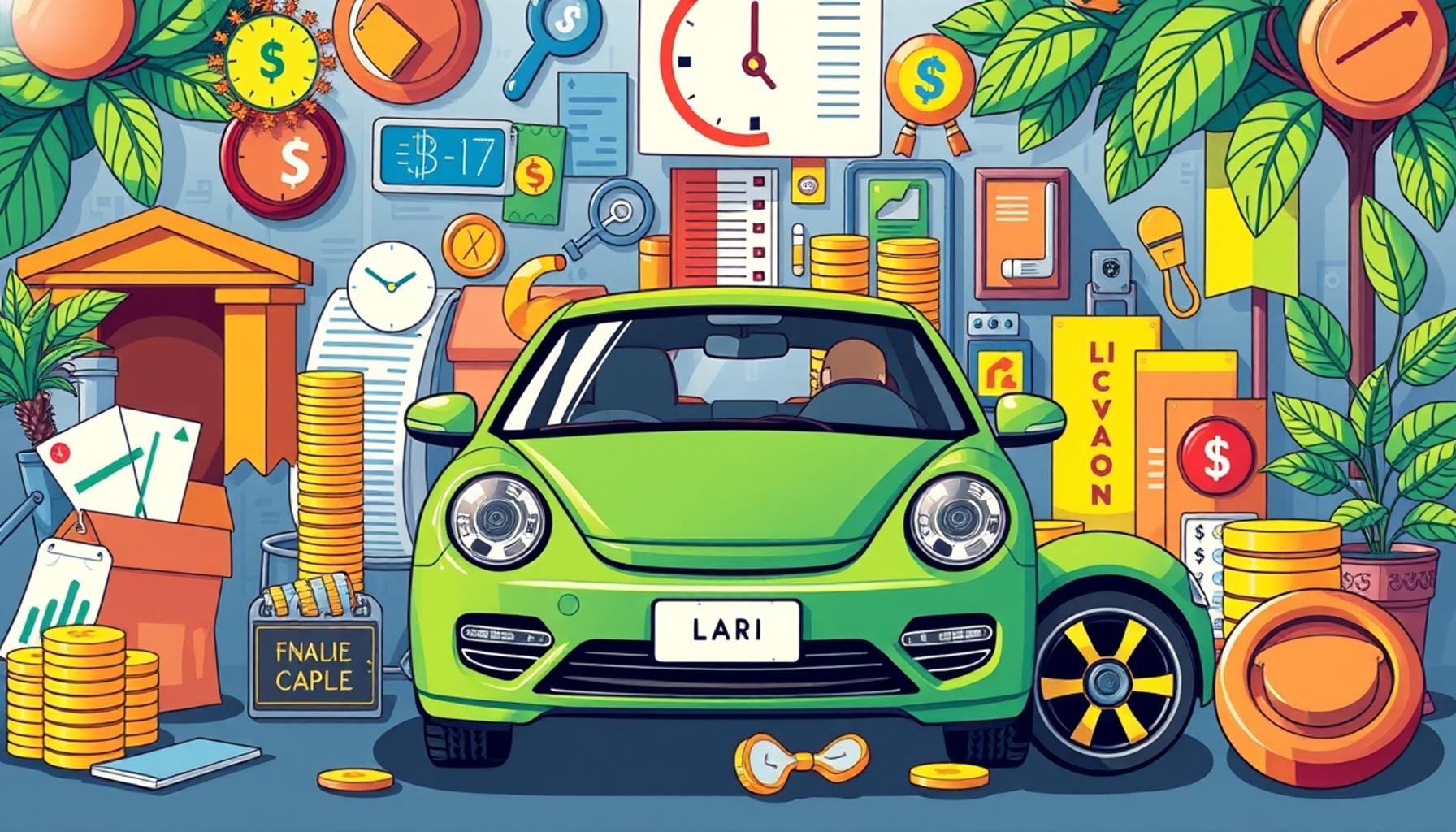 Como os cartões de crédito influenciam o financiamento de automóveis no Brasil