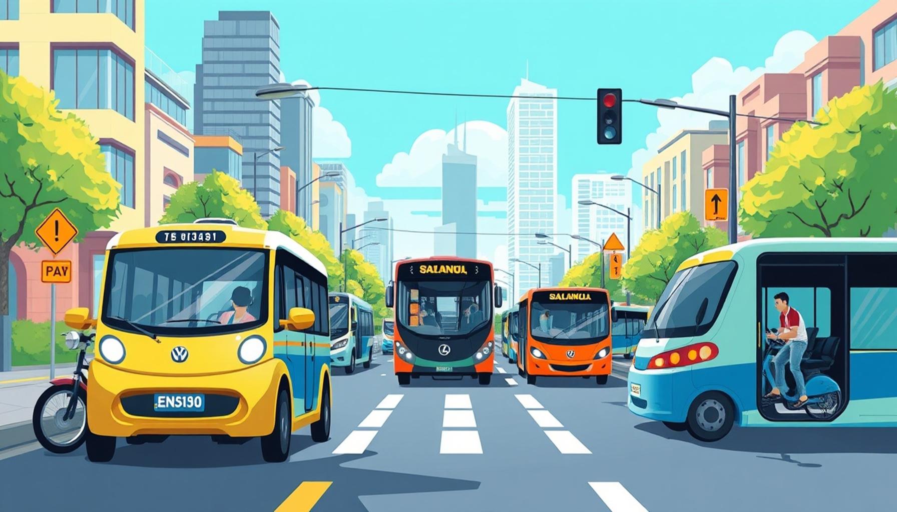 A influência da mobilidade urbana na escolha de roupas sustentáveis: como carros elétricos e transporte público impactam o consumo