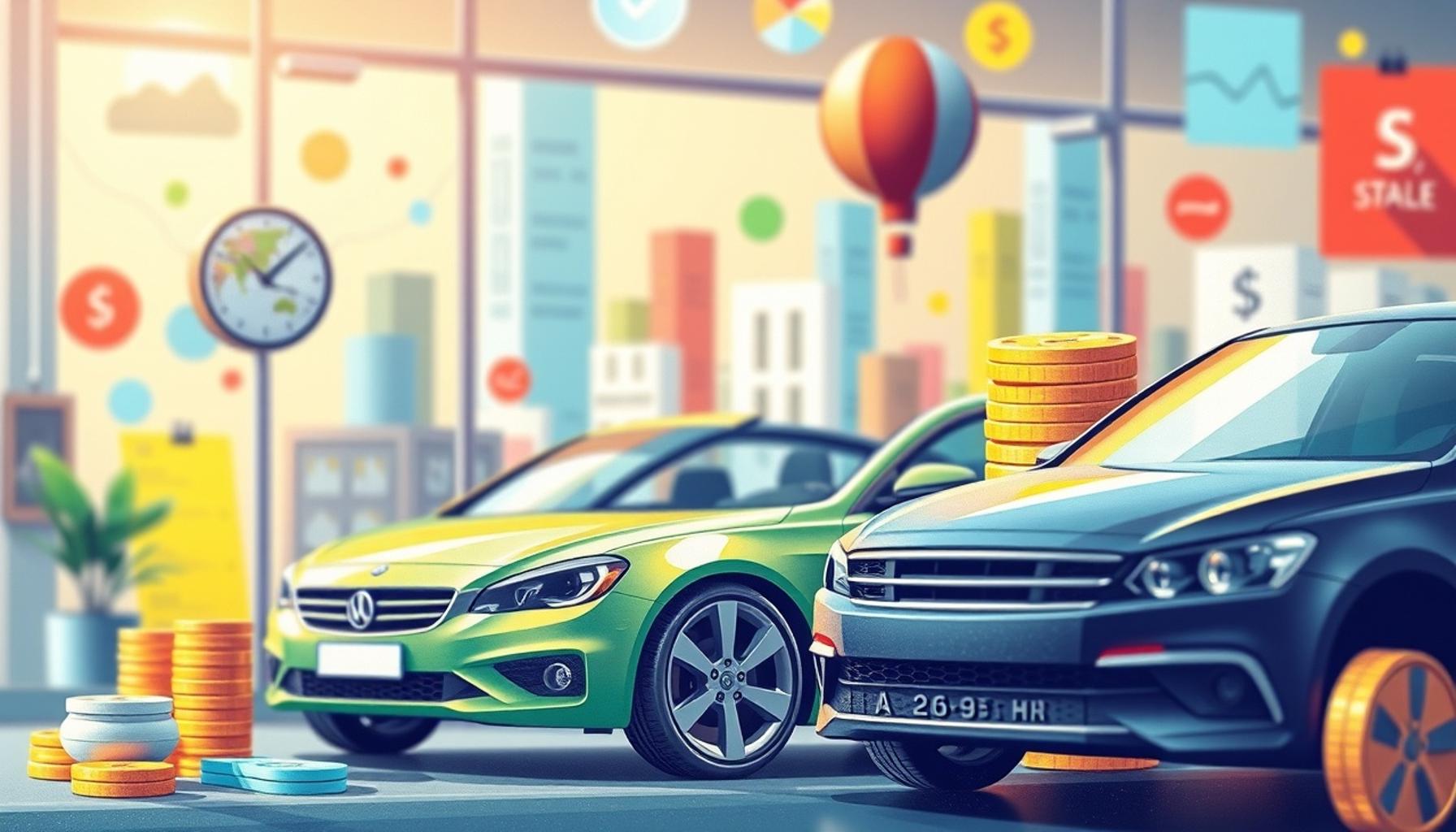 Como a análise financeira pode otimizar o marketing de concessionárias de veículos